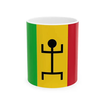 Flag of Mali 1959-1961 (Mali) White Coffee Mug 11oz - Go Mug Yourself