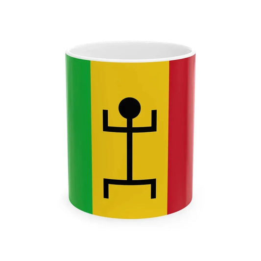 Flag of Mali 1959-1961 (Mali) White Coffee Mug 11oz - Go Mug Yourself