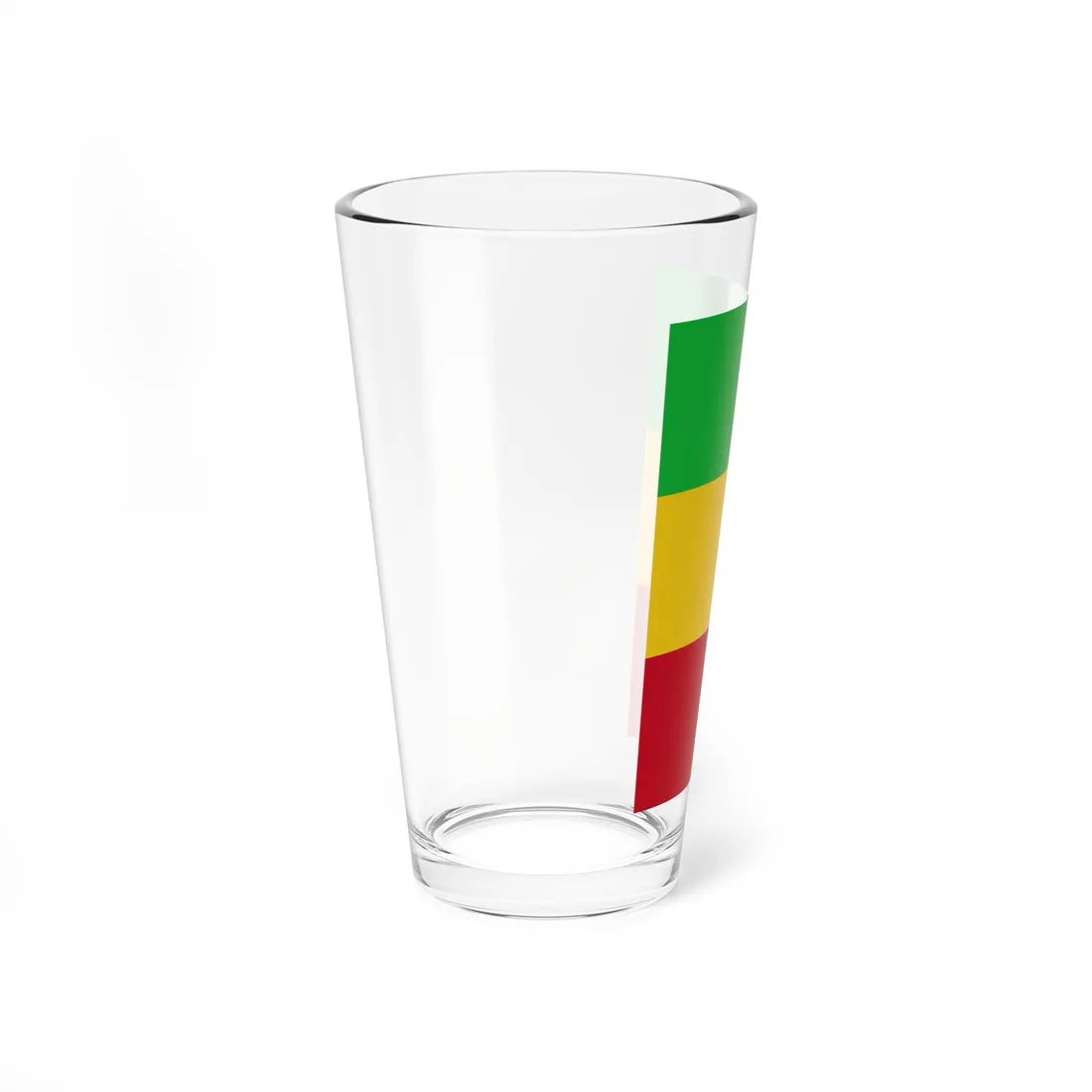 Flag of Mali vertical (Mali) Pint Glass 16oz - Go Mug Yourself