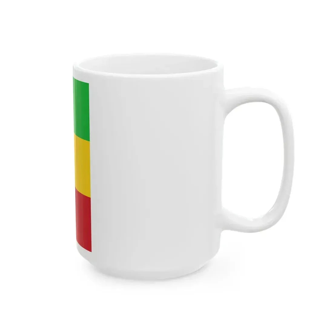 Flag of Mali vertical (Mali) White Coffee Mug - Go Mug Yourself