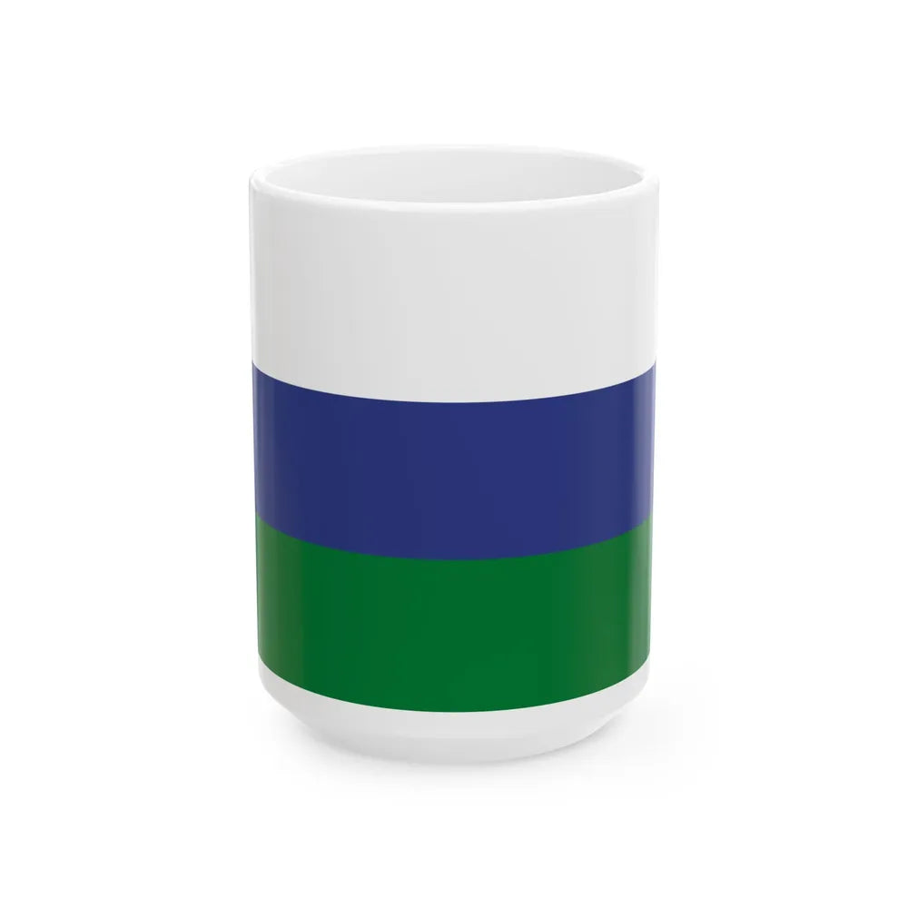 Flag of Malla Bolivia (Bolivia) White Coffee Mug 15oz - Go Mug Yourself