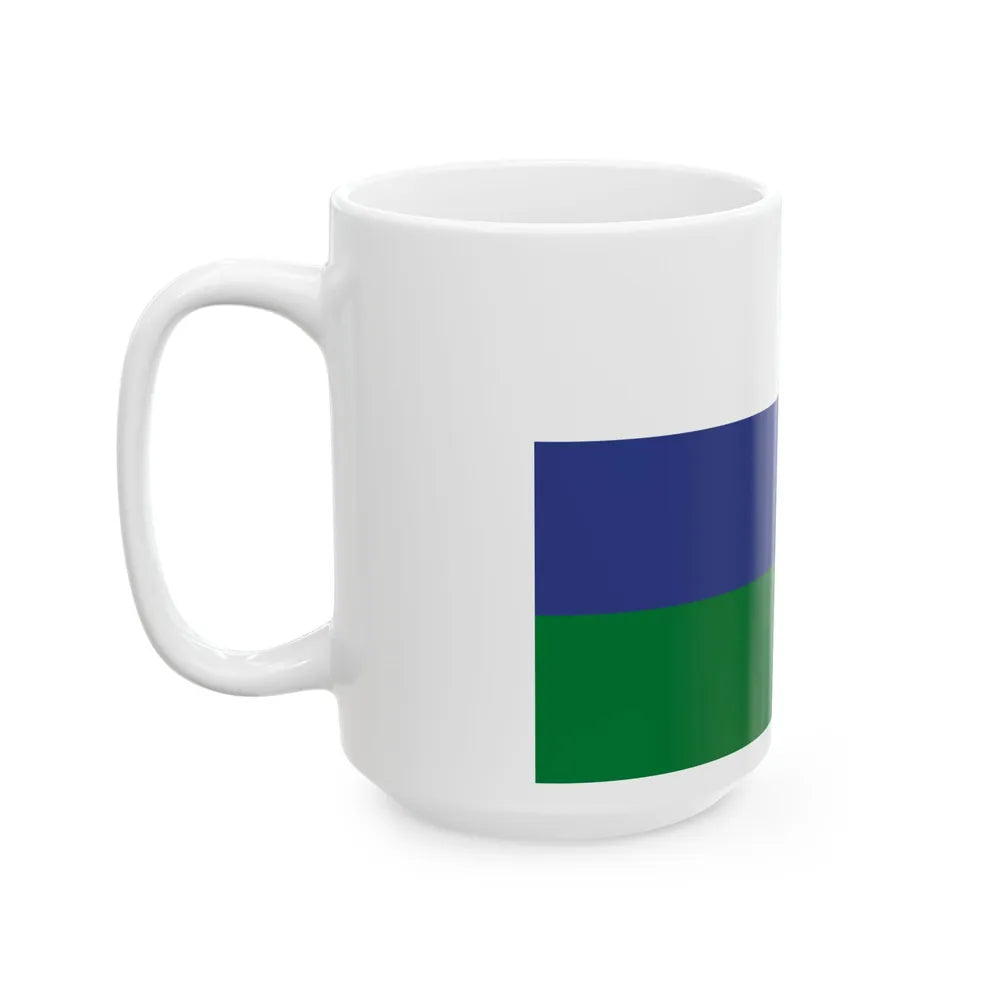 Flag of Malla Bolivia (Bolivia) White Coffee Mug - Go Mug Yourself