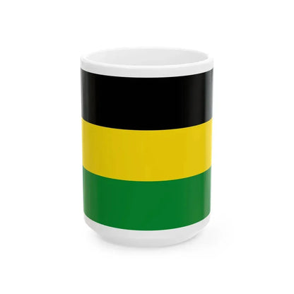 Flag of Malmedy (Belgium) White Coffee Mug 15oz - Go Mug Yourself
