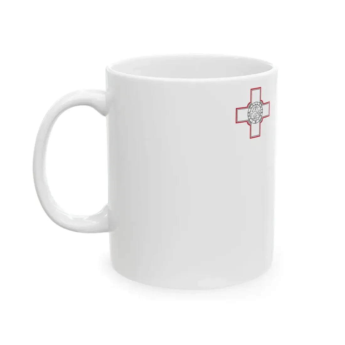 Flag of Malta 1-1 (Malta) White Coffee Mug - Go Mug Yourself