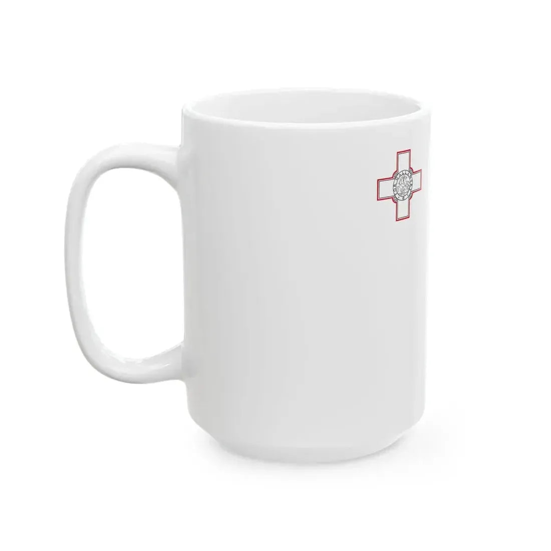Flag of Malta 1-1 (Malta) White Coffee Mug - Go Mug Yourself