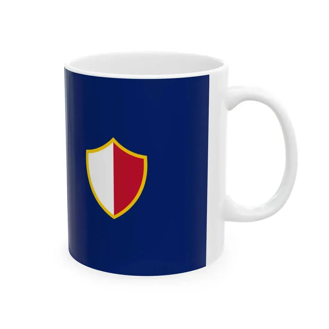 Flag of Malta 1923-1943 (Malta) White Coffee Mug - Go Mug Yourself
