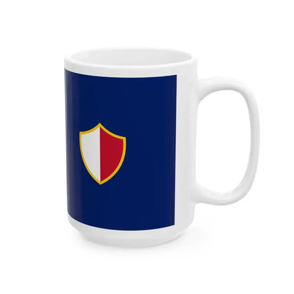 Flag of Malta 1923-1943 (Malta) White Coffee Mug - Go Mug Yourself