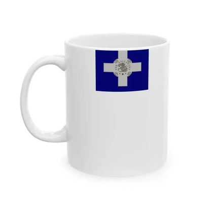 Flag of Malta 1943 (Malta) White Coffee Mug - Go Mug Yourself