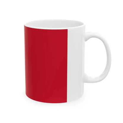 Flag of Malta 1943 (Malta) White Coffee Mug - Go Mug Yourself
