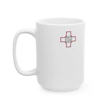Flag of Malta (Malta) White Coffee Mug - Go Mug Yourself