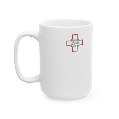 Flag of Malta variant (Malta) White Coffee Mug - Go Mug Yourself