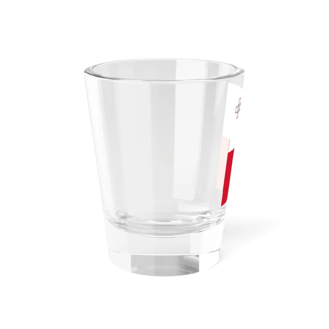 Flag of Malta vertical (Malta) Shot Glass 1.5oz - Go Mug Yourself