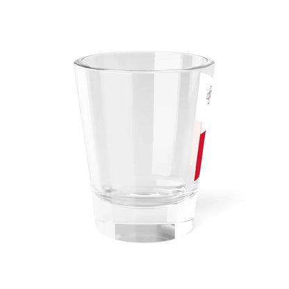 Flag of Malta vertical (Malta) Shot Glass 1.5oz - Go Mug Yourself