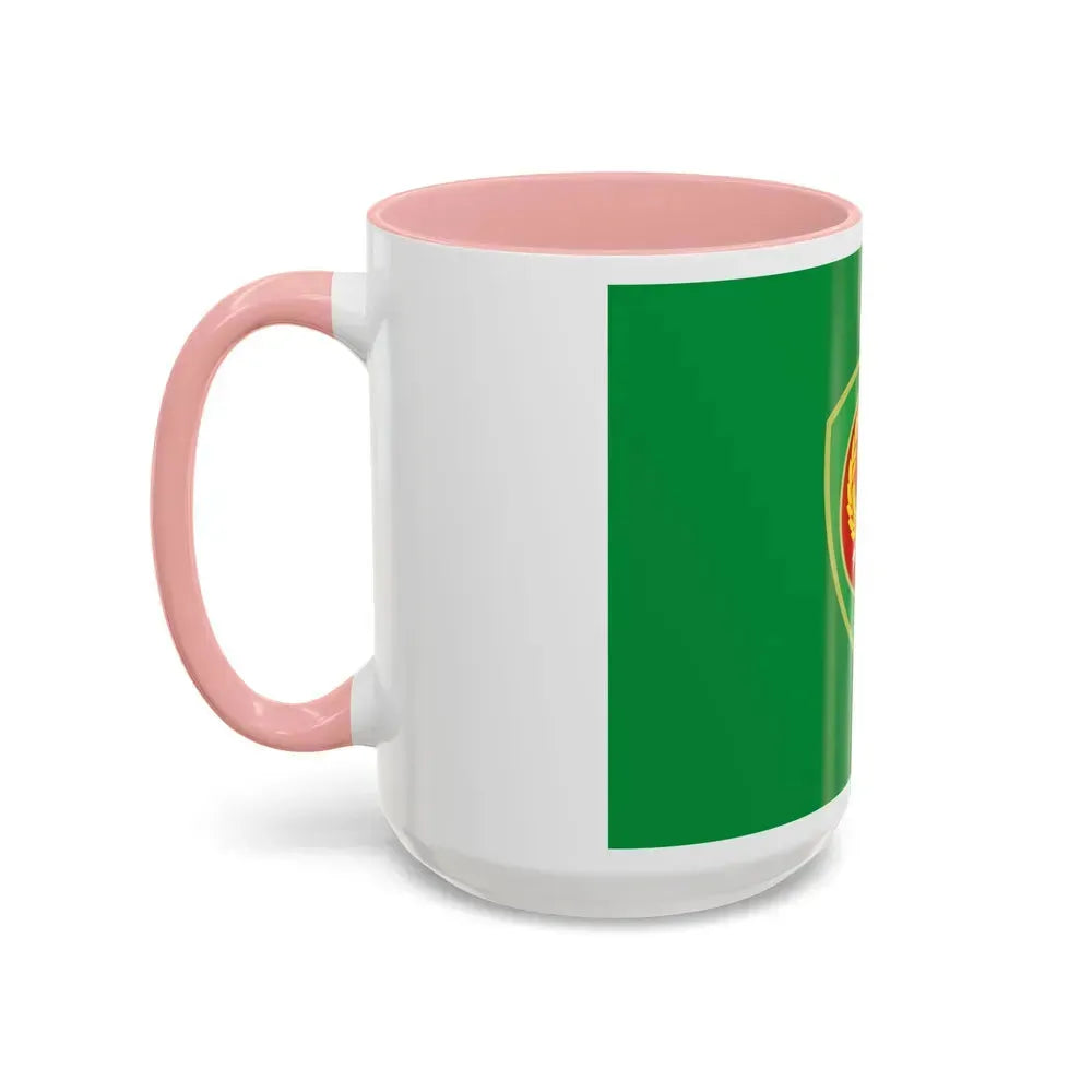 Flag of Maluku Indonesia - Accent Coffee Mug - Go Mug Yourself