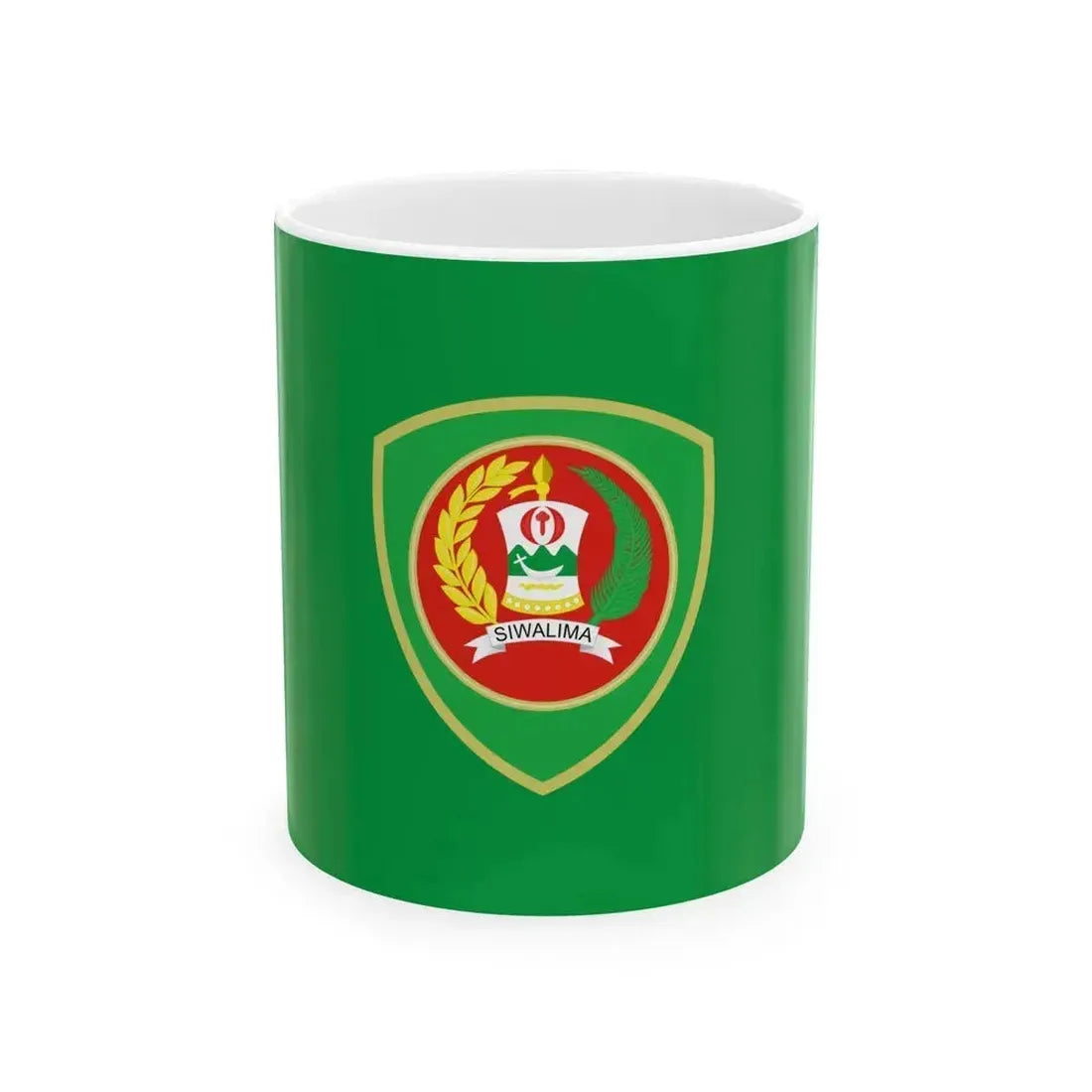 Flag of Maluku Indonesia - White Coffee Mug 11oz - Go Mug Yourself