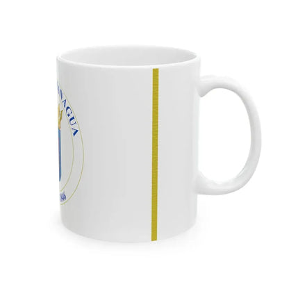 Flag of Managua (Nicaragua) White Coffee Mug - Go Mug Yourself