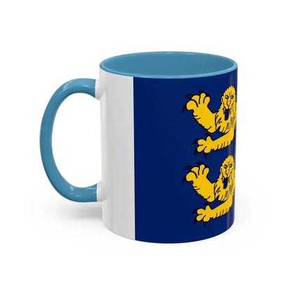 Flag of Manche France 2 - Accent Coffee Mug - Go Mug Yourself