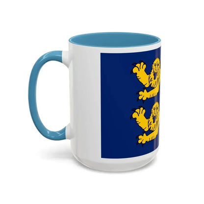 Flag of Manche France 2 - Accent Coffee Mug - Go Mug Yourself