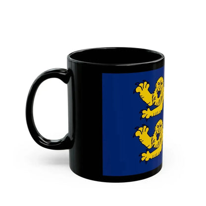 Flag of Manche France 2 - Black Coffee Mug - Go Mug Yourself