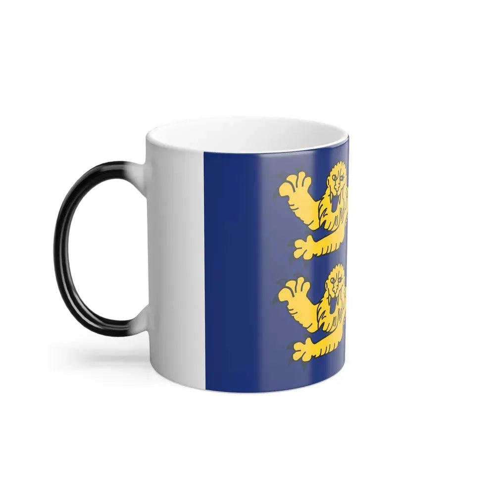 Flag of Manche France 2 - Color Changing Coffee Mug - Go Mug Yourself
