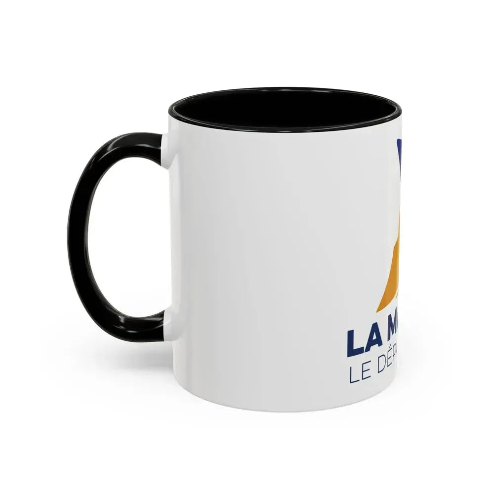 Flag of Manche France - Accent Coffee Mug - Go Mug Yourself