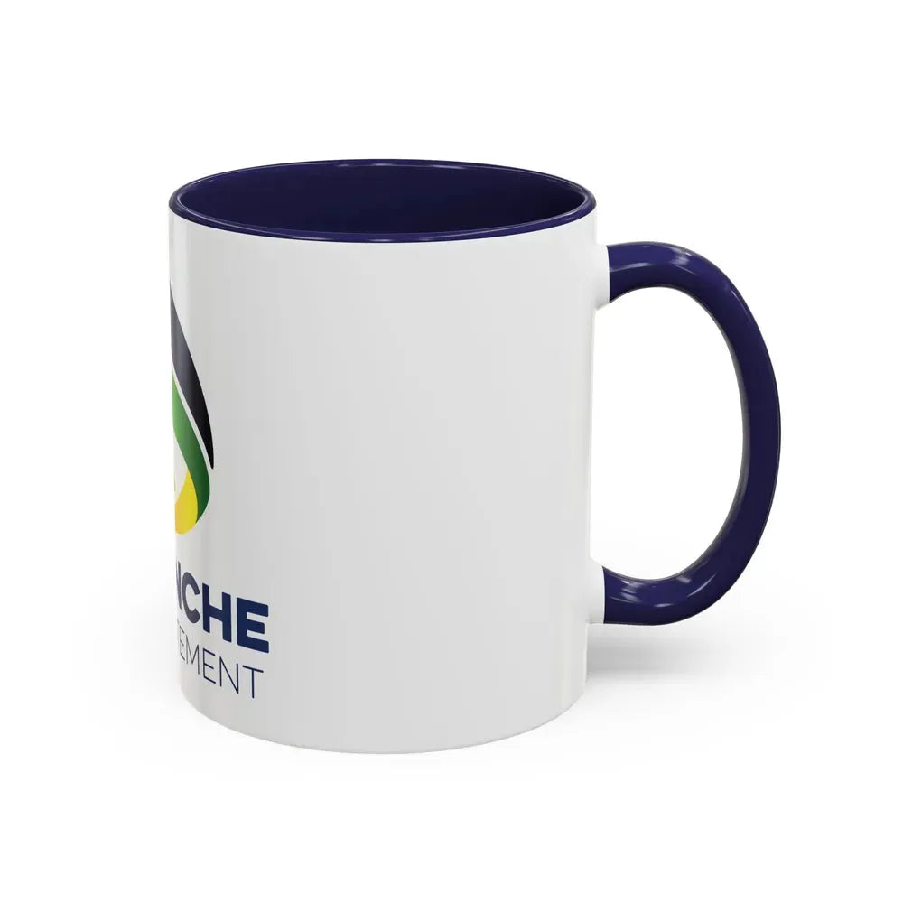Flag of Manche France - Accent Coffee Mug - Go Mug Yourself