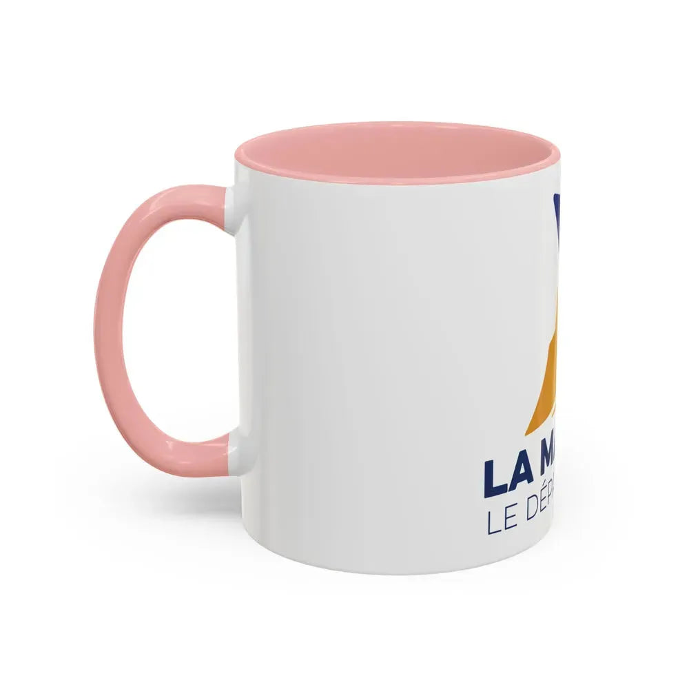 Flag of Manche France - Accent Coffee Mug - Go Mug Yourself