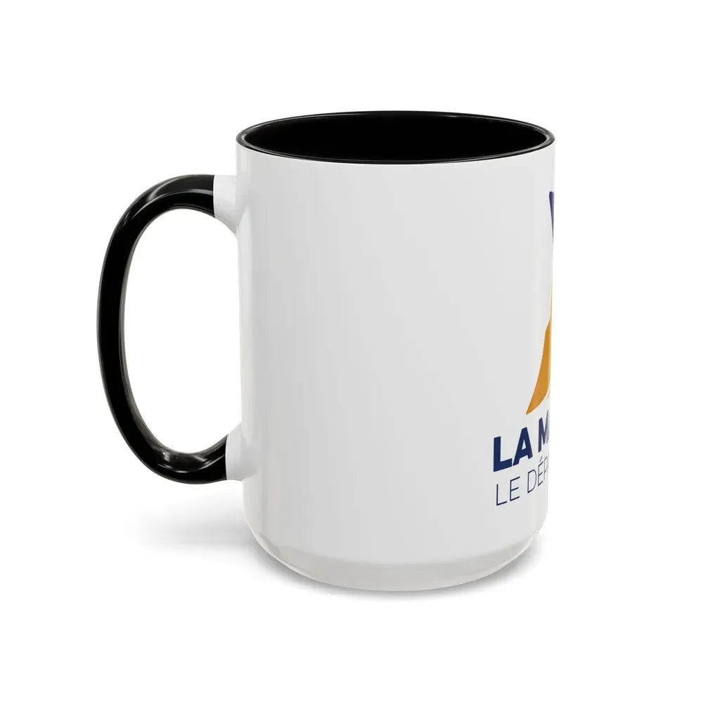Flag of Manche France - Accent Coffee Mug - Go Mug Yourself