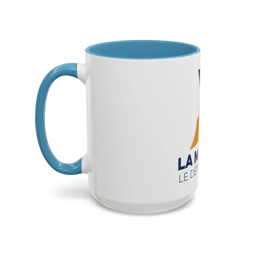 Flag of Manche France - Accent Coffee Mug - Go Mug Yourself
