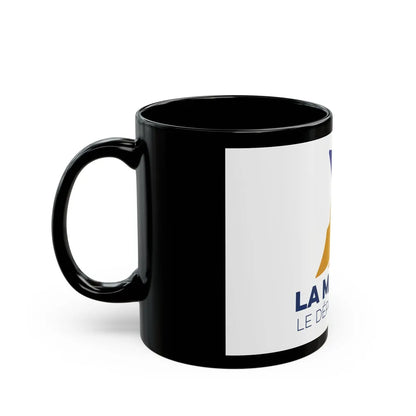 Flag of Manche France - Black Coffee Mug-Go Mug Yourself