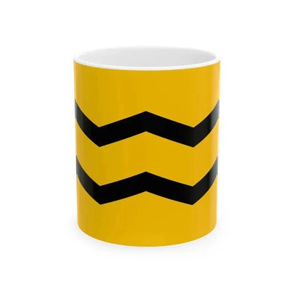 Flag of Manchukuo Marine Transport (China) White Coffee Mug 11oz - Go Mug Yourself