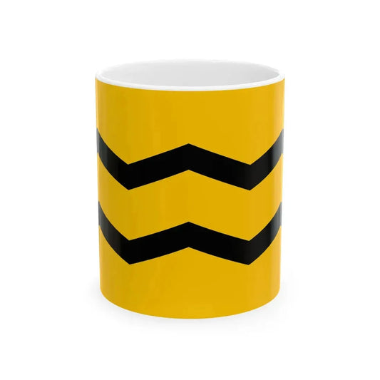 Flag of Manchukuo Marine Transport (China) White Coffee Mug 11oz - Go Mug Yourself