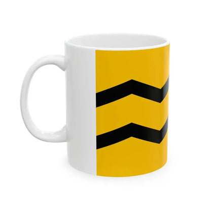 Flag of Manchukuo Marine Transport (China) White Coffee Mug - Go Mug Yourself