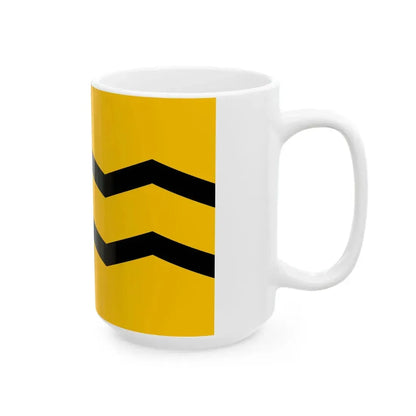 Flag of Manchukuo Marine Transport (China) White Coffee Mug - Go Mug Yourself