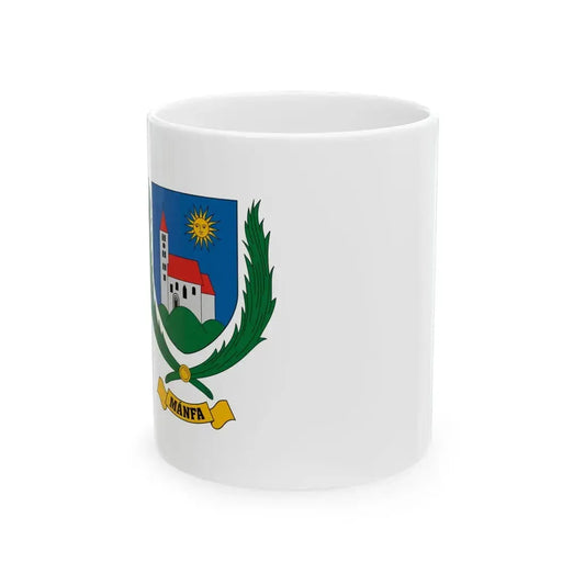 Flag of Manfa (Hungary) White Coffee Mug 11oz - Go Mug Yourself