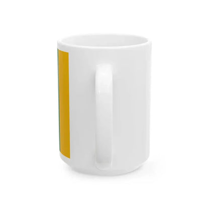 Flag of Manfa (Hungary) White Coffee Mug - Go Mug Yourself