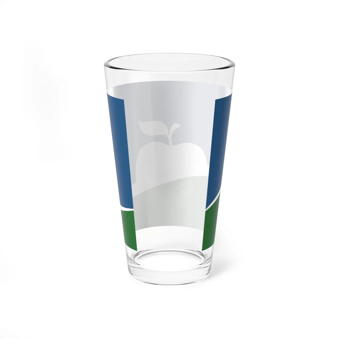 Flag of Manhattan Kansas (United States) Pint Glass 16oz - Go Mug Yourself