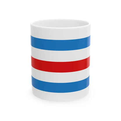 Flag of Manhay (Belgium) White Coffee Mug 11oz - Go Mug Yourself