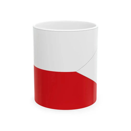 Flag of Manila 1845-1886 1886-1898 (Philippines) White Coffee Mug 11oz - Go Mug Yourself
