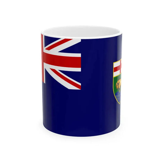 Flag of Manitoba 1905 (Canada) White Coffee Mug 11oz - Go Mug Yourself
