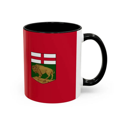 Flag of Manitoba Canada - Accent Coffee Mug - Go Mug Yourself