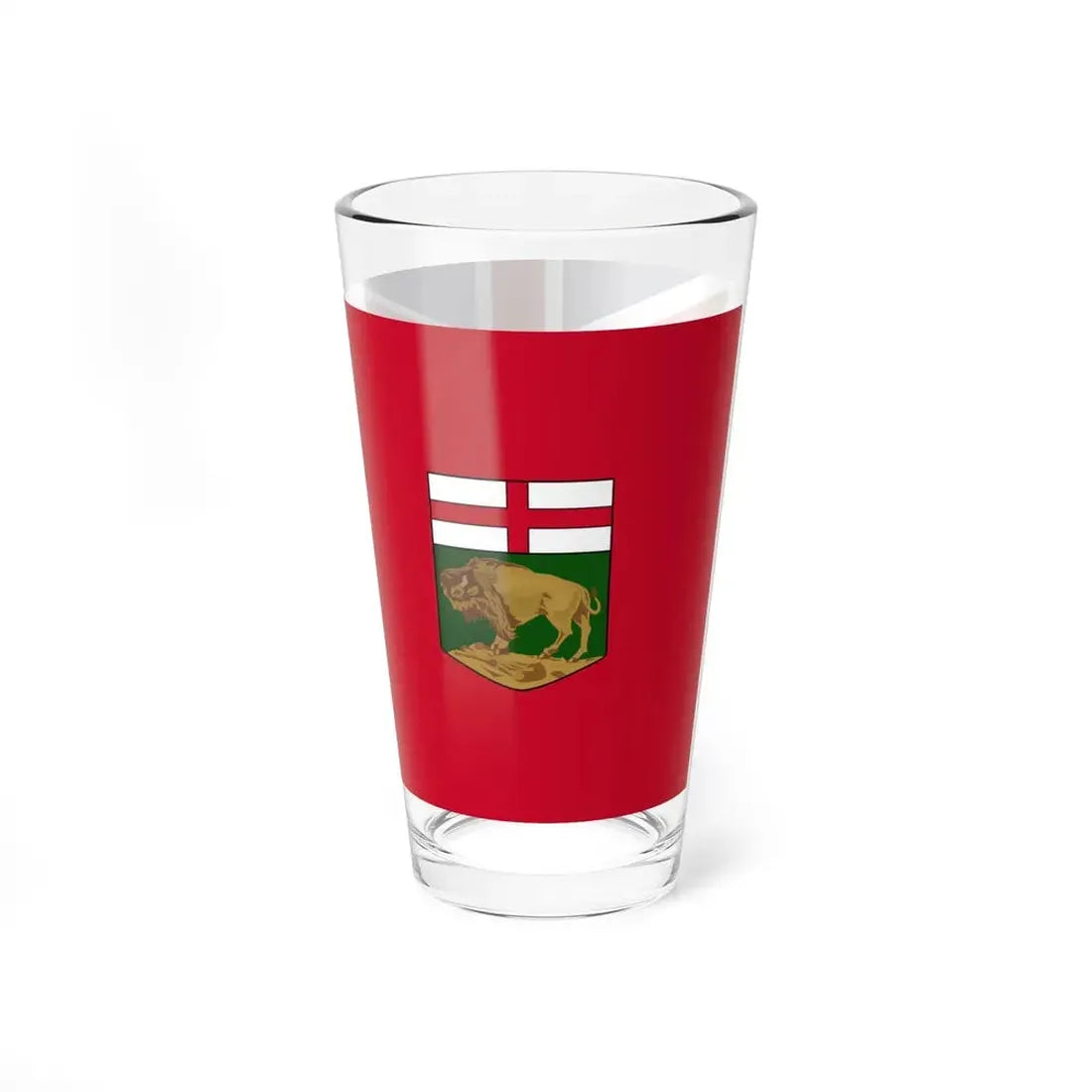 Flag of Manitoba Canada - Pint Glass 16oz - Go Mug Yourself