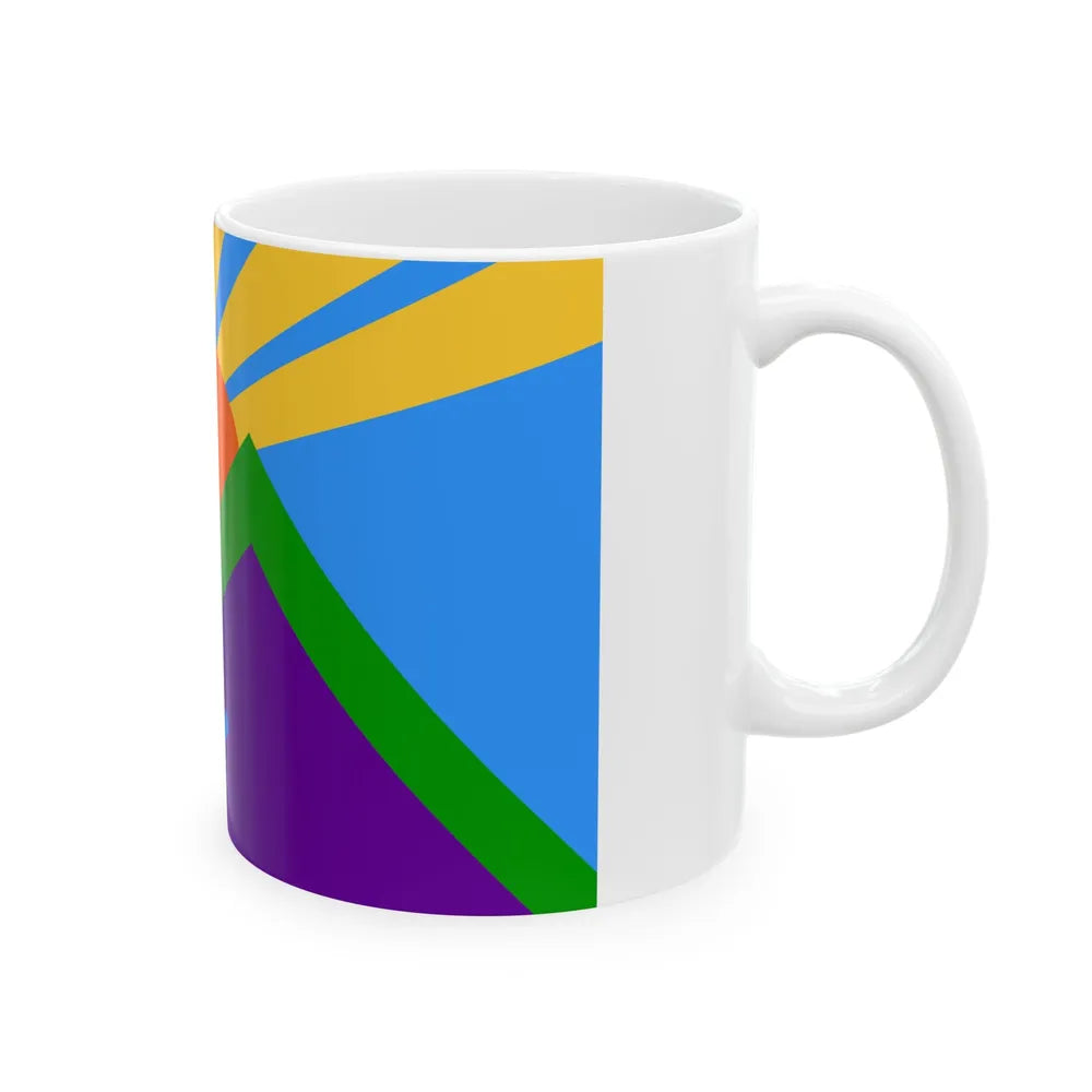 Flag of Manitou Springs Colorado (United States) White Coffee Mug - Go Mug Yourself