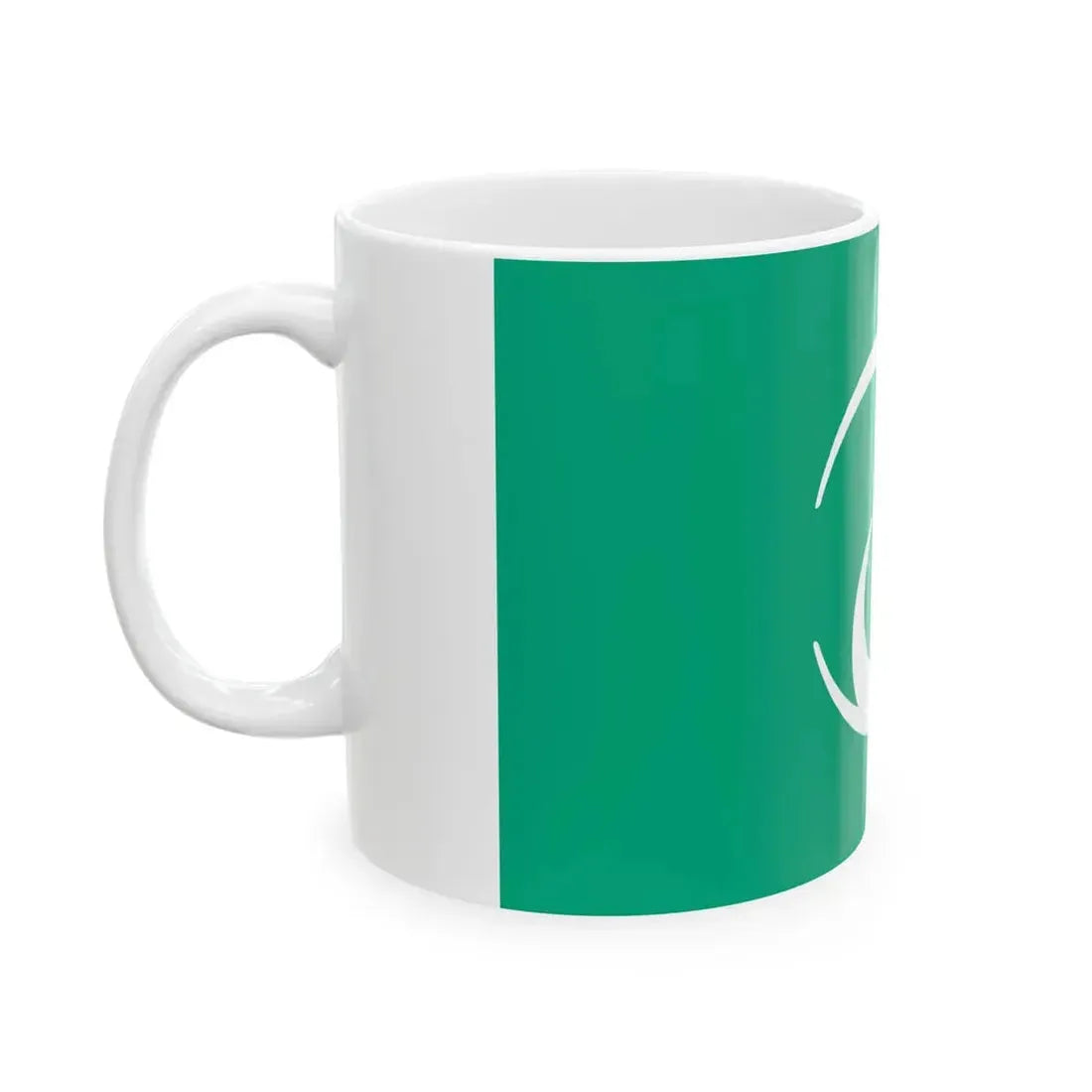 Flag of Maniwa Okayama (Japan) White Coffee Mug - Go Mug Yourself