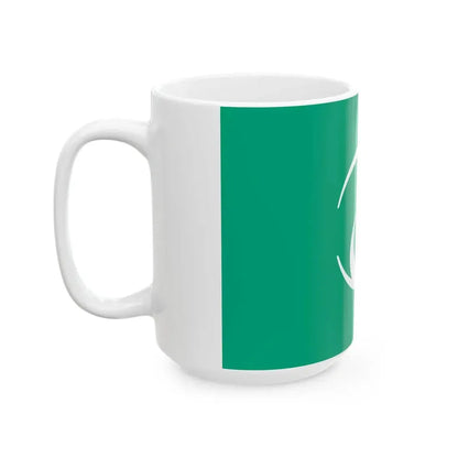 Flag of Maniwa Okayama (Japan) White Coffee Mug - Go Mug Yourself