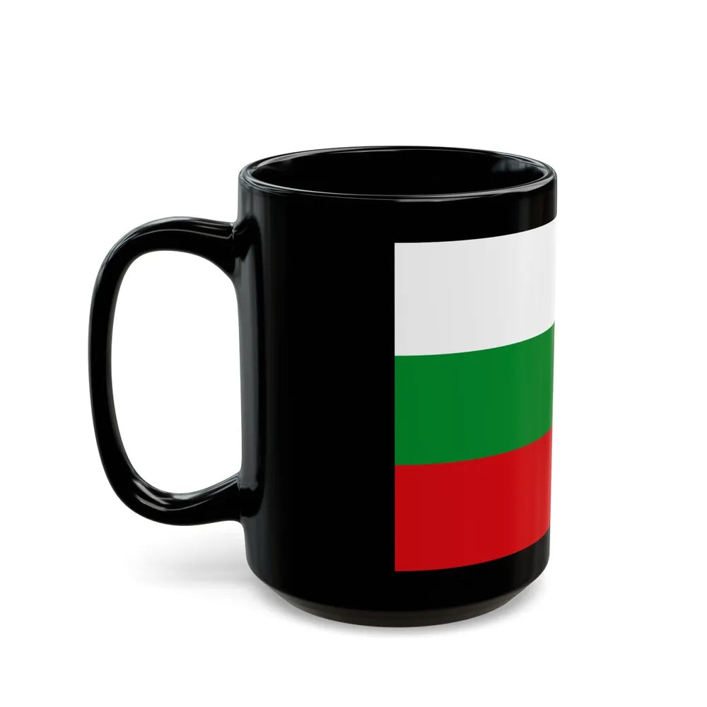 Flag of Manizales Caldas Colombia - Black Coffee Mug-Go Mug Yourself