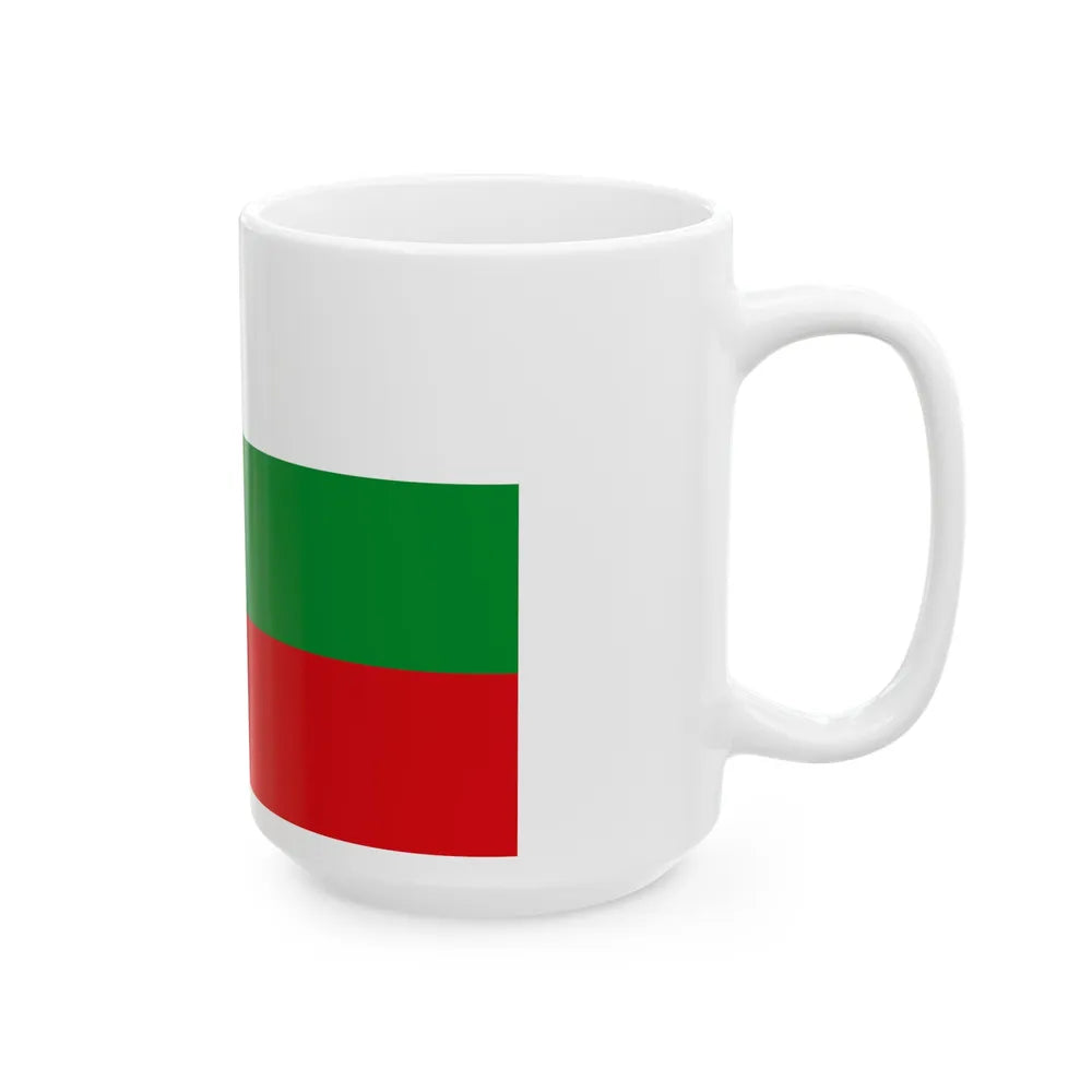 Flag of Manizales Caldas Colombia - White Coffee Mug-Go Mug Yourself