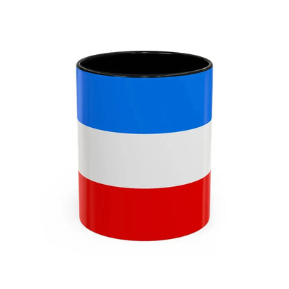 Flag of Mannheim Germany - Accent Coffee Mug 11oz Black - Go Mug Yourself