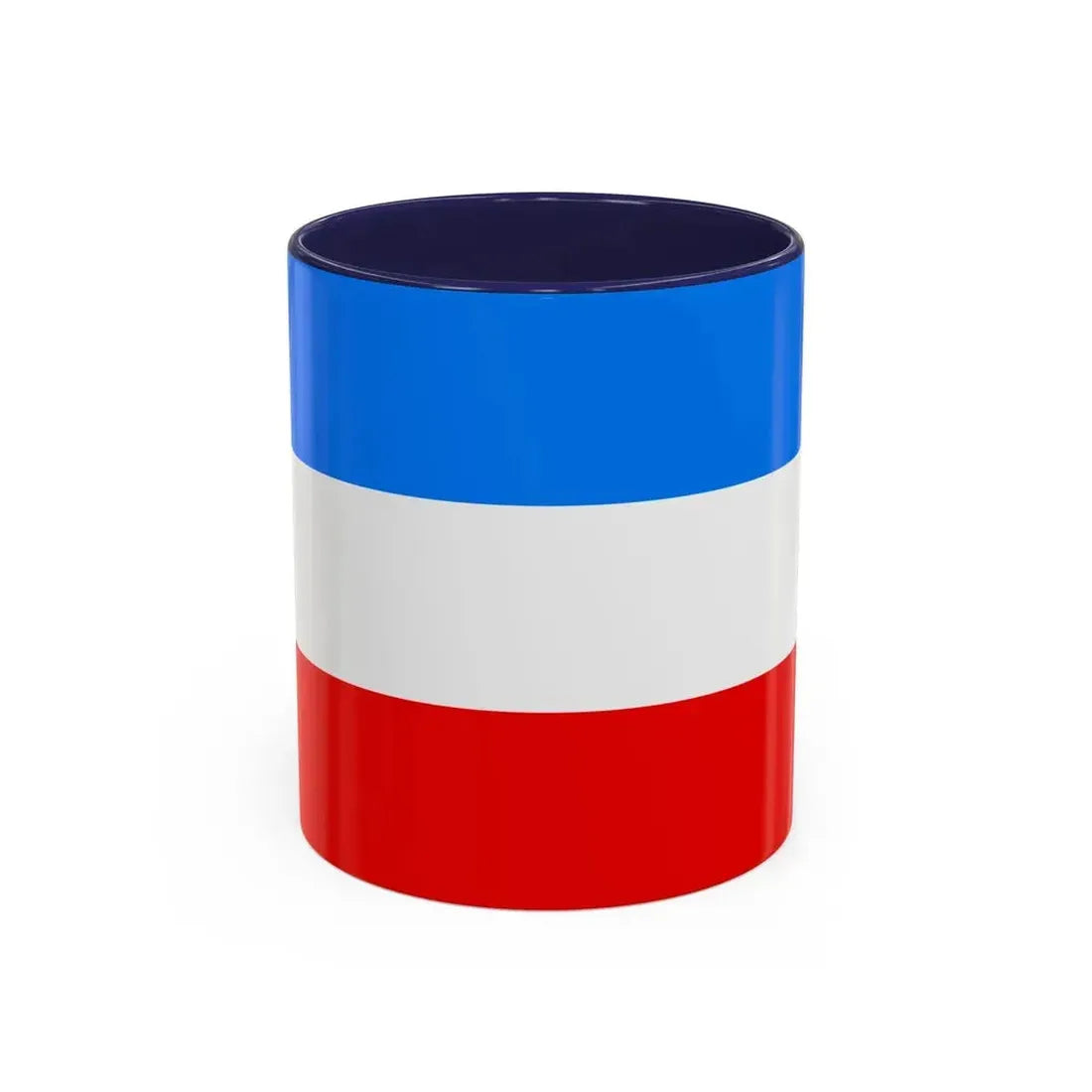 Flag of Mannheim Germany - Accent Coffee Mug 11oz Navy - Go Mug Yourself