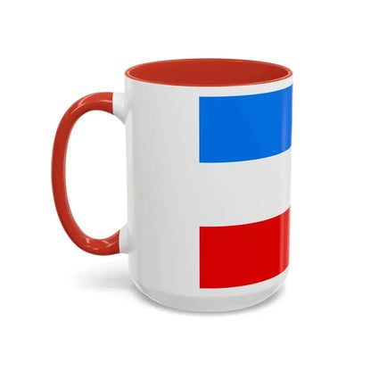 Flag of Mannheim Germany - Accent Coffee Mug - Go Mug Yourself
